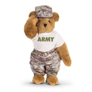 15 In. Honorable Hugs Camouflage Bear