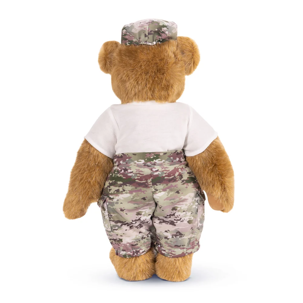 15 In. Honorable Hugs Camouflage Bear - Image 6