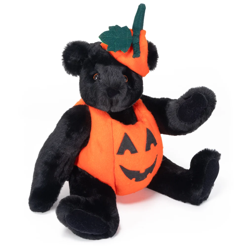 15 In. Halloween Hugs Pumpkin Bear - Image 6