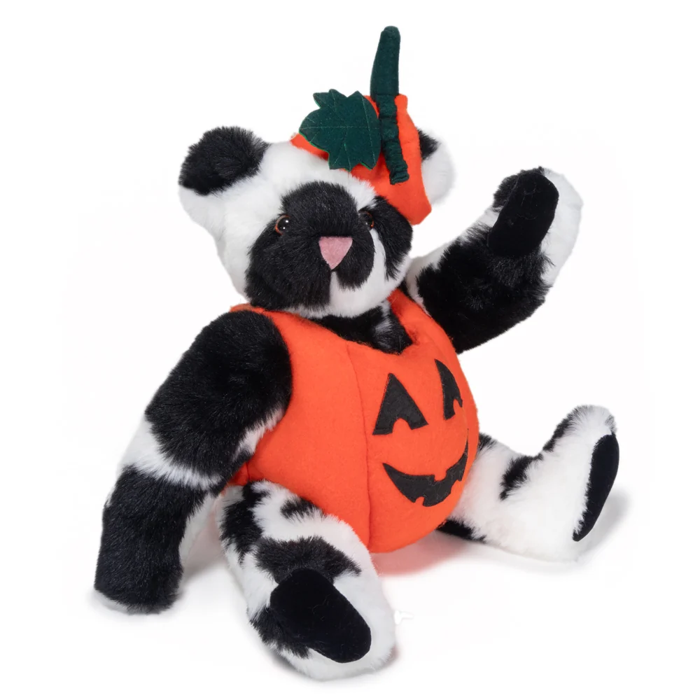 15 In. Halloween Hugs Pumpkin Bear - Image 11