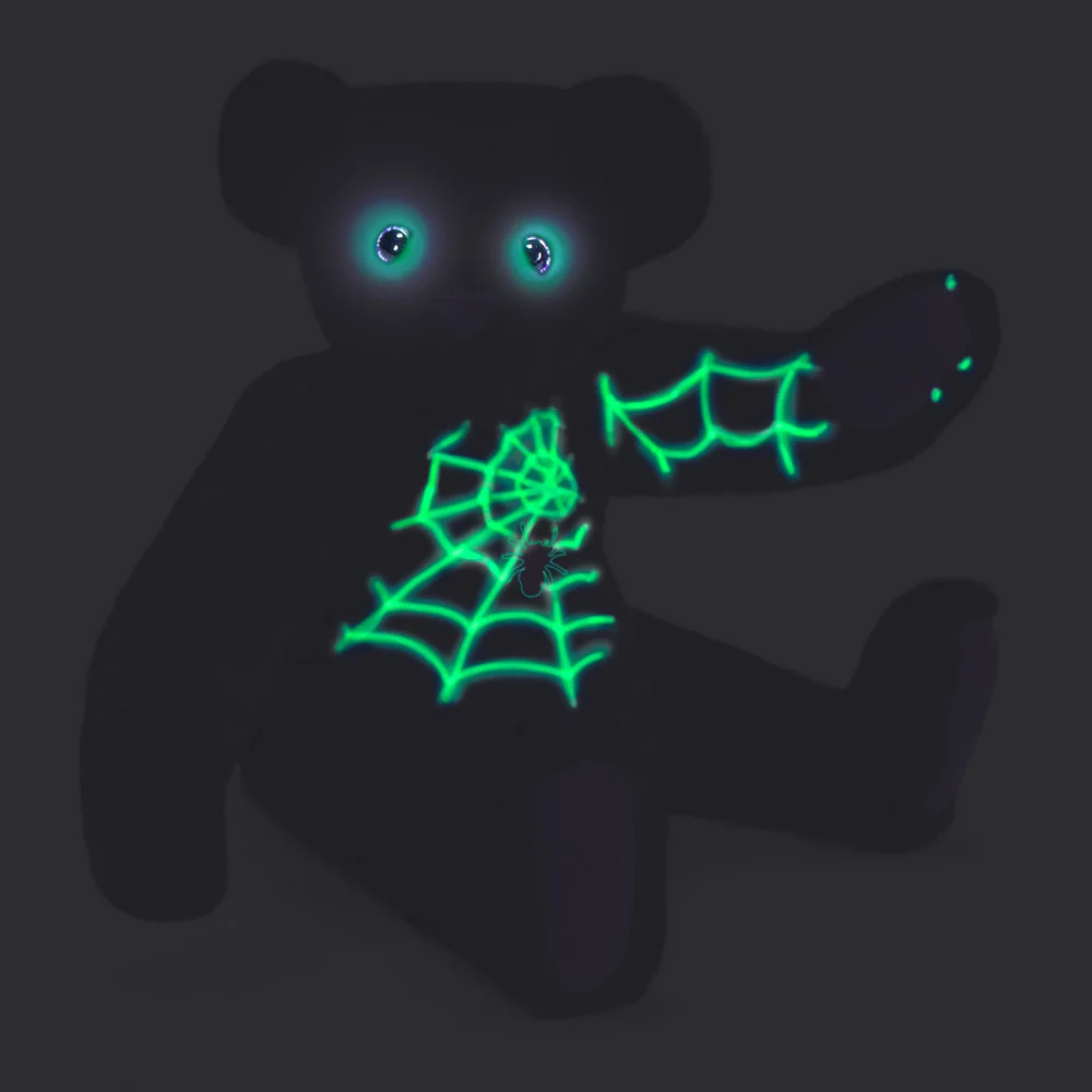 15 In. Special Edition Spooky Snuggles Bear - Image 2