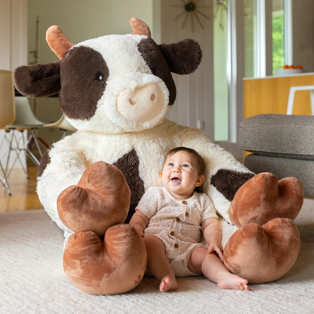 4 Ft. Cuddle Cow - Image 6