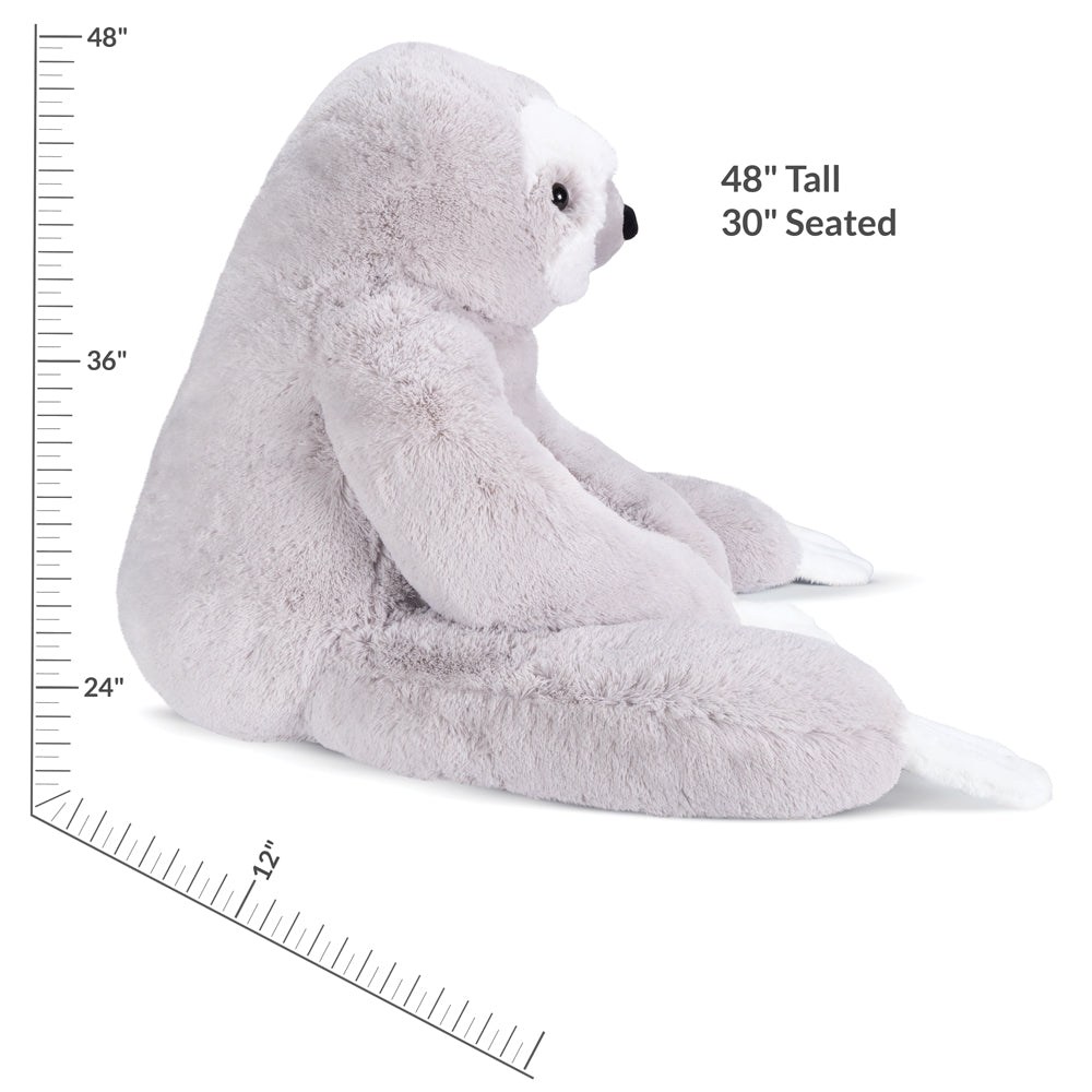 4 Ft. Cuddle Sloth - Image 4
