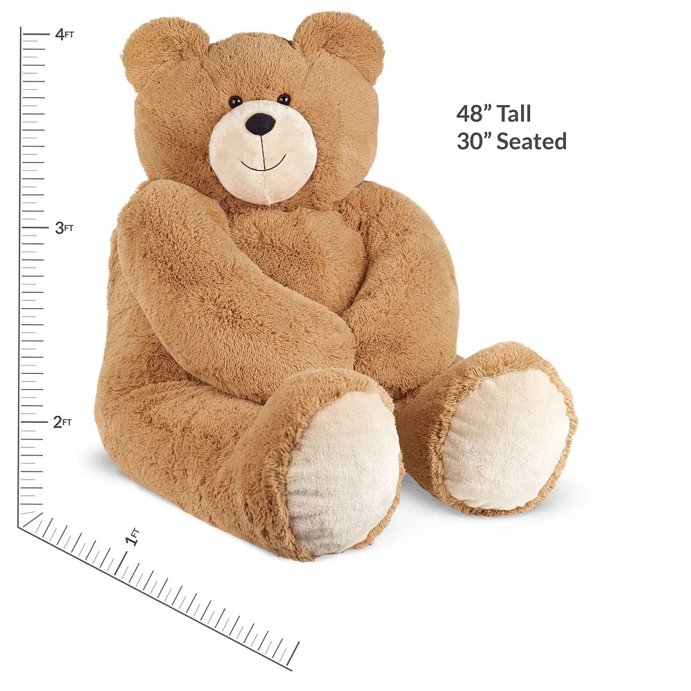 4 Ft. Big Hunka Love I HEART You T-Shirt Bear - Image 3