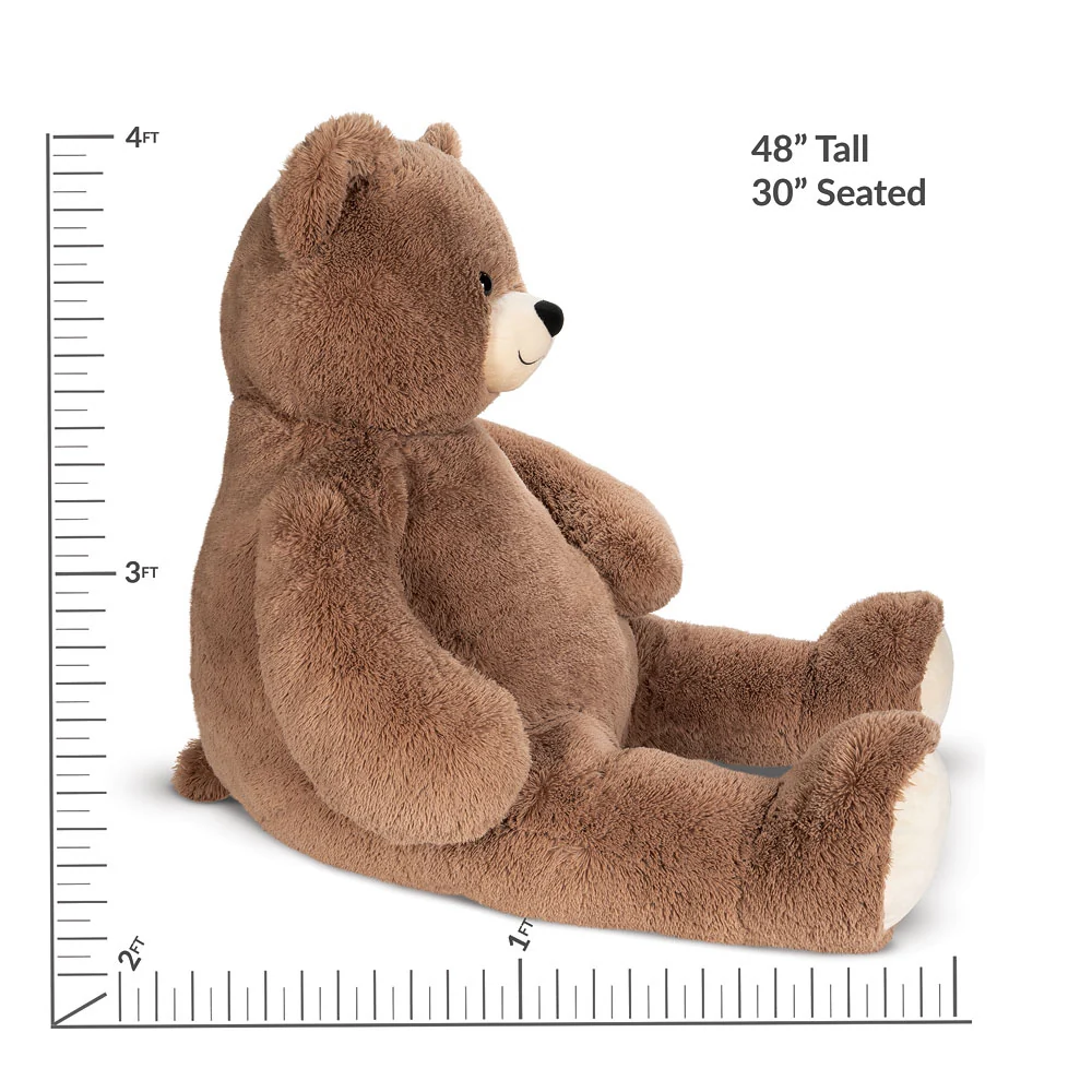 4 Ft. Cuddle Teddy Bear - Image 5