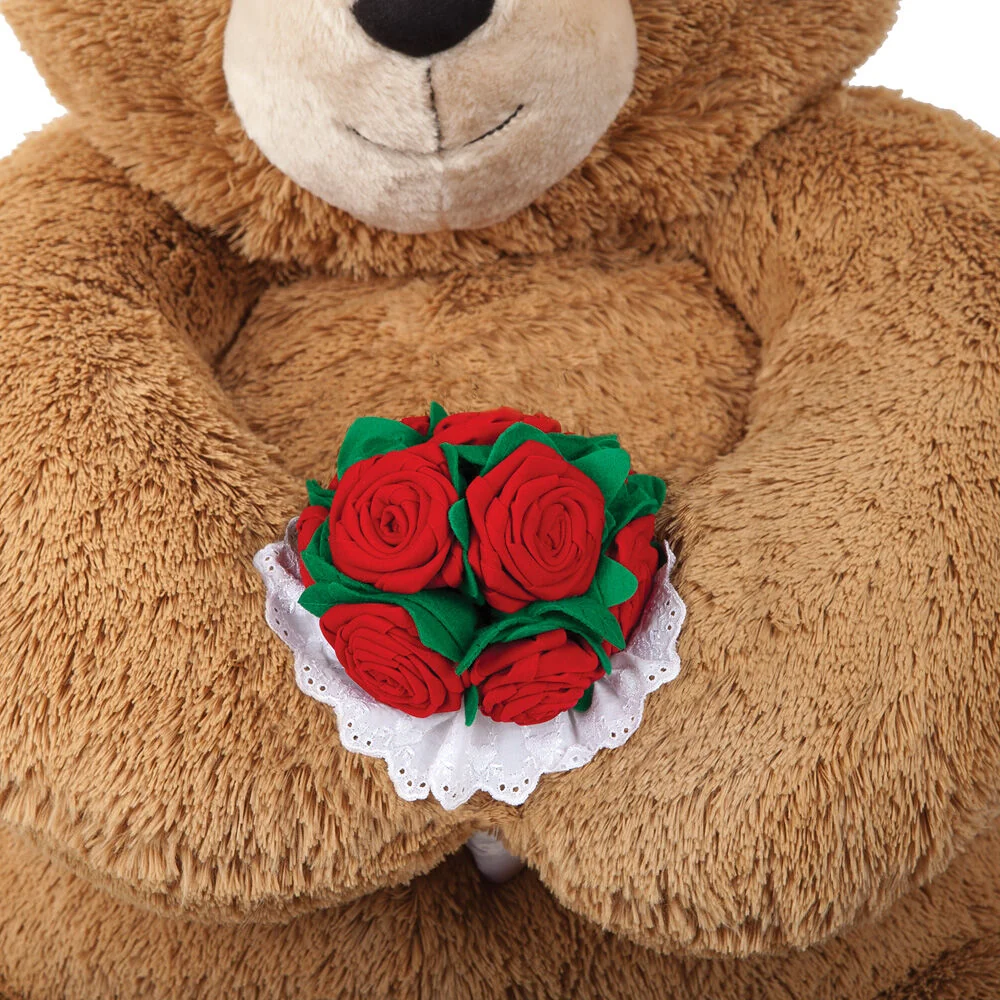 Large Red Rose Bouquet - Image 2