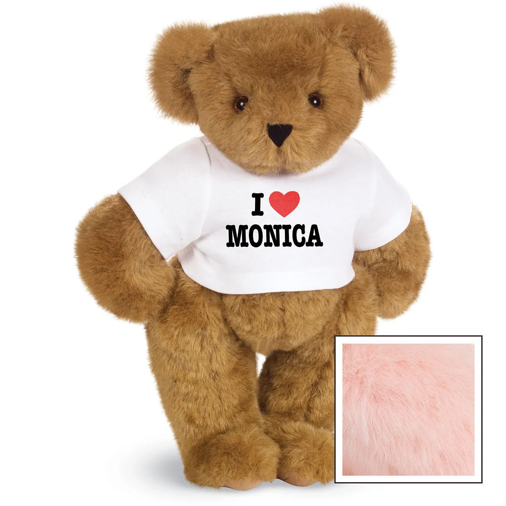 15 In. I HEART You Personalized T-Shirt Bear - Image 8