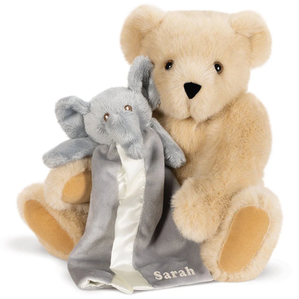 15 In. Cuddle Buddies Gift Set with Elephant Blanket - Image 2